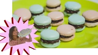 Macarons  Come fare i Macarons in Casa [upl. by Anin]