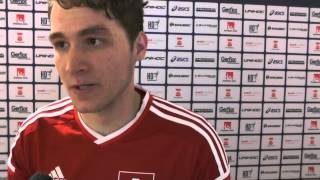 U19WM Interview Tobias Baumann nach dem FinnlandSpiel [upl. by Melli]