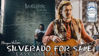 Morgan Wallen Silverado For Sale Guitar Lesson Easy Chord Tutorial Quick Lesson 4 Chords [upl. by Eoj]