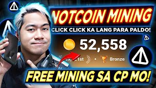 NOTCOIN FREE MINING 2024  Click mo lang No Investment  Tagalog Full Tutorial [upl. by Ebehp]