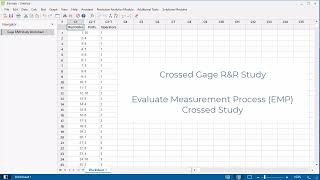 How to Perform a Measurement System Analysis in Minitab Statistical Software [upl. by Cristie]