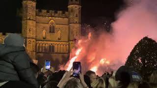 Guy Fawkes Bonfire Night  Battle  East Sussex Nov 2024  Fireworks [upl. by Jaquelyn]