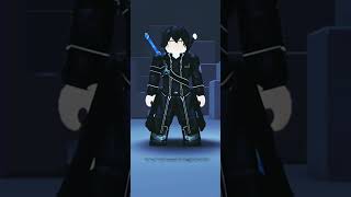 Kirito Sword Art Online ROBLOX Outfit [upl. by Alacim905]