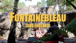 Fontainebleau bouldering amp a quick trip to england why not [upl. by Rayna985]