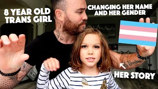 8 YEAR OLD CHANGES HER NAME amp GENDER Trans Story [upl. by Nored]