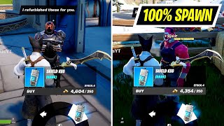 Gain shields using a Shield Keg  All Shield Keg 100 Spawn Locations in Fortnite [upl. by Ynnel239]