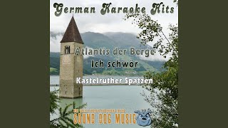 Ich schwör Karaoke Version Originally Performed By Kastelruther Spatzen [upl. by Haidebez]