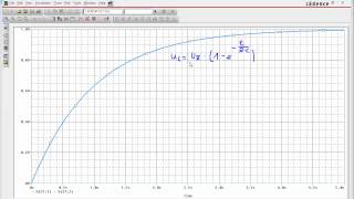 Natürlicher Logarithmus Kondensatorspannung Lösung der Aufgabemp4 [upl. by Atoel]