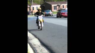 suzuki rm 85 wheelie [upl. by Geanine]