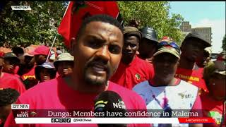 EFF Gauteng chairperson has complete confidence in Julius Malema [upl. by Ailicec270]