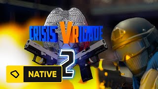 Crisis VRigade 2  bHaptics Native Compatibility Gameplay [upl. by Kcirret]