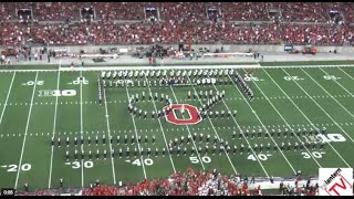 Ohio State Marching Band quotThe Wizard of Ozquot  Halftime vs Cincinnati 9272014 [upl. by Enajharas899]