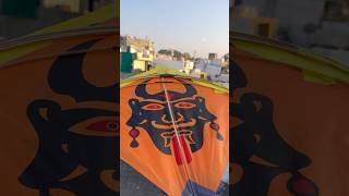 Flying Bhoot Kite 👻  kite kiteflying [upl. by Recnal]