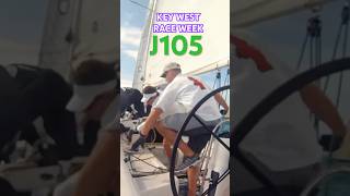 J105 Tacking at KeyWest sailing [upl. by Amadeo209]