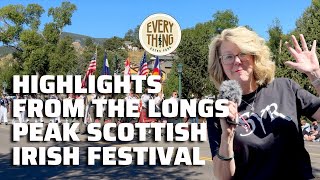 Highlights From Estes Parks Longs Peak Scottish Irish Festival [upl. by Euk]