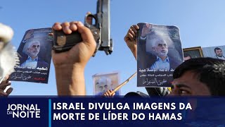 Veja como foi a morte de Yahya Sinwar em Gaza  Jornal da Noite [upl. by Anahir]