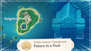 How to Unlock Palace in a Pool domain Genshin Impact Watatsumi Island Inazuma Patch 21 Guide [upl. by Mair914]