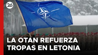 Movimiento militar de la OTAN en Letonia  26Global [upl. by Aihseyk]