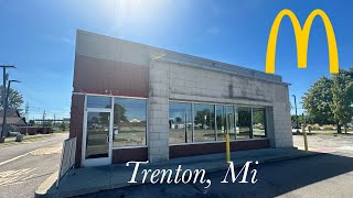 Abandoned Mcdonald’s  Trenton Mi [upl. by Irolam875]