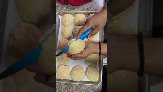 Melt in your mouth Journey Cake better known as Johnny cake foodie shorts shortsvideo food [upl. by Hsot]