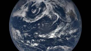 Background video of Earth slowly rotating for 1 Hour [upl. by Healy]