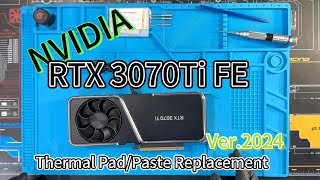 PCFUN Nvidia RTX 3070Ti FE Thermal PadPaster Replacement 30703070TiThermal [upl. by Yrakcaz]