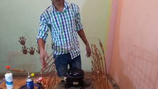 how to make refrigeration system at home HVAC [upl. by Hax]