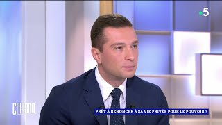 Présidentielle  Jordan Bardella en route pour 2027   C l’hebdo [upl. by Eaton]