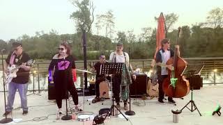 Atomic BombCatz formally The Memphis Thrillbillies perform at Robin Hills Farm Sept 10 2021 [upl. by Ahtnamas]