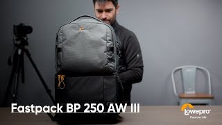 Lowepro Fastpack BP 250 AW III [upl. by Rukna]