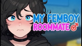 My Femboy Roommate  Demo Gameplay PC  Steam  GandaCu [upl. by Teressa]