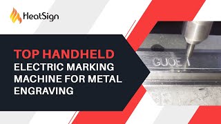 Top Handheld Electric Marking Machine for Metal Engraving [upl. by Haines394]