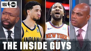 The Inside guys react to Knicks Game 1 win vs Pacers 🗽  NBA on TNT [upl. by Yarak759]