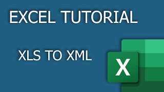 Convert XLS to XML Excel to XML  2021 [upl. by Llevert]