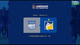 EMELEC VS DELFÍN CAMPEONATO NACIONAL FORMATIVAS 2024 SUB 13  15 FECHA 13 Narración En Vivo 90Mi… [upl. by Ri]