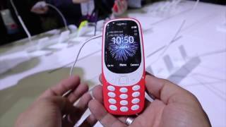 Nokia 3310 İnceleme  MWC 2017 [upl. by Suertemed]