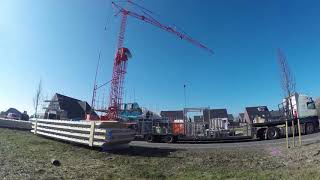 Prefab woning bouwen  Timelapse Leens  VDM Woningen [upl. by Ttsepmet893]