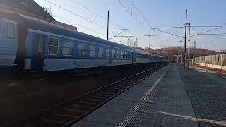 Rychlík KlatovyPraha Smíchov Ejpovice českédráhy train video [upl. by Aihtak]