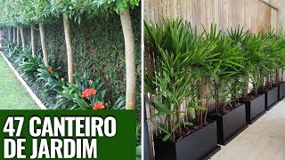 61 CANTEIROS PARA JARDIM NO MURO VOCÊ NUNCA VIU NADA ASSIM [upl. by Ymmac]