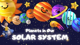 Names and Fun Facts of Planets in Our Solar System  Fun Factory Kids  Learning and Rhyming Poems [upl. by Eiramlatsyrk156]