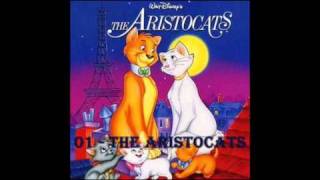 01  The Aristocats  The Aristocats Italian Original Soundtrack [upl. by Oenire]