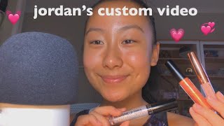 ASMR  Inaudible Whispering Hand Movements Lipgloss Application and Mouth Sounds [upl. by Sallyann]