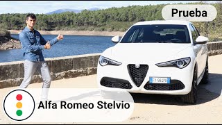 Alfa Romeo Stelvio  Prueba  Review  Opinión  Cochescom [upl. by Ramas]