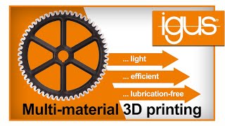 Strength  low friction multimaterial 3D printing for durable light and self lubricating parts [upl. by Mieka]