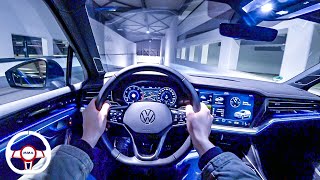 2023 VW TOUAREG V6 TSI „EDTION 20“ NIGHT POV DRIVE Onboard 60FPS [upl. by Tani]