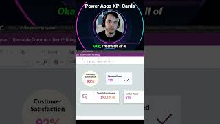 Quick and Easy KPI Cards for Power Apps [upl. by Gaskins]