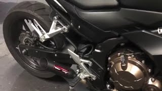 2019 Ultimate exhaust sound honda cbr500r toce coffmans ixil leo vince yoshimura RIDEMOTO [upl. by Sharai]