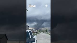 Waverly Tornado Grinds Past Nebraska Community [upl. by Odin98]