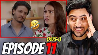 🇮🇳 INDIAN REACTION ON CHUPKE CHUPKE  EPISODE 11  PART 1  AYEZA KHAN amp OSMAN KHALID BUTT [upl. by Htebsil282]