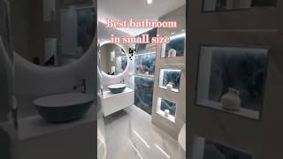 Small size bathroom decor short bathroom trending [upl. by Hameean742]